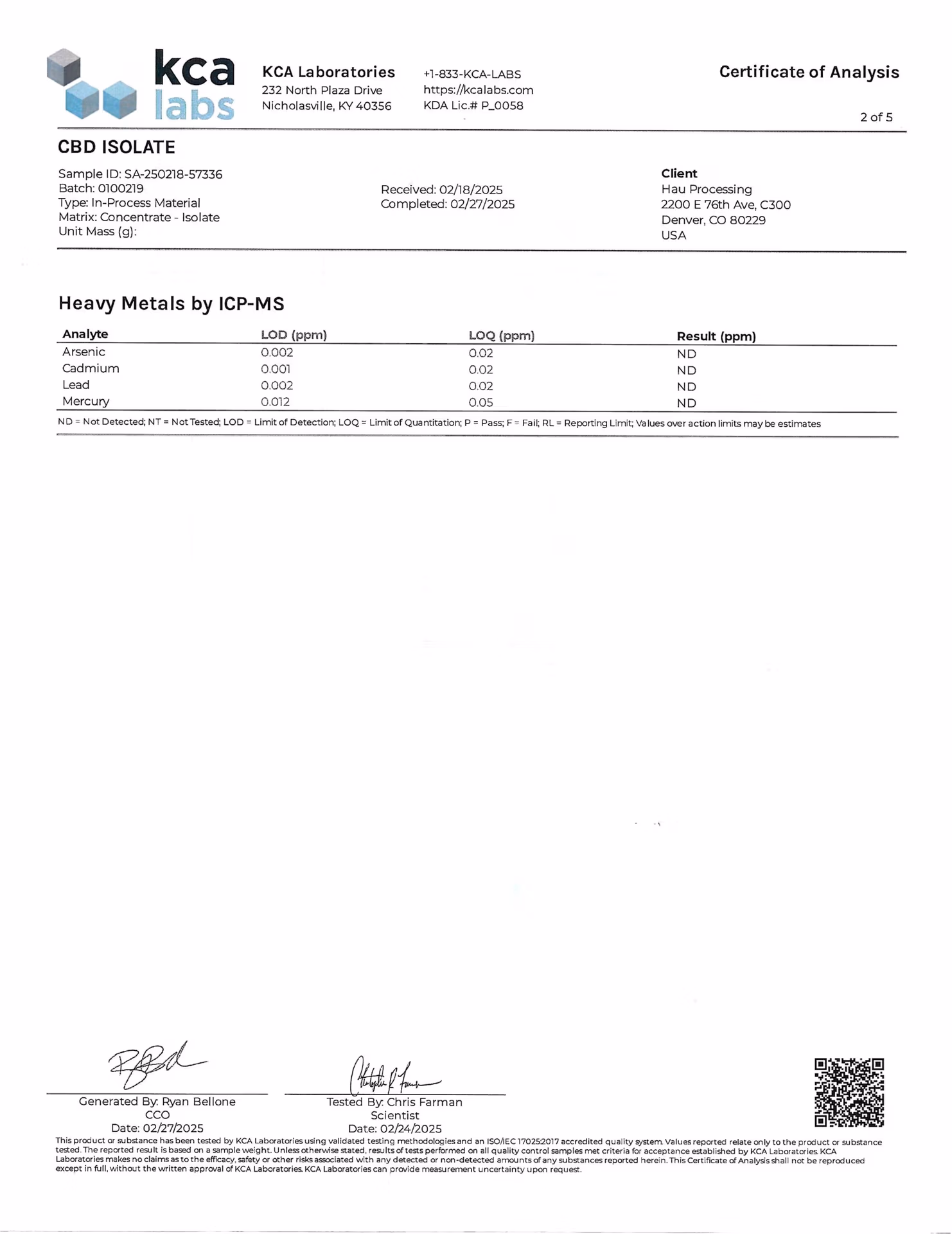 Mile High's Finest 1000MG Isolate - Image 5