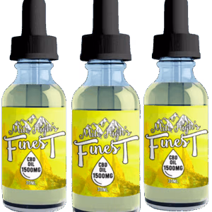 Mile High's Finest Lemon 1500MG Tincture 3 pack