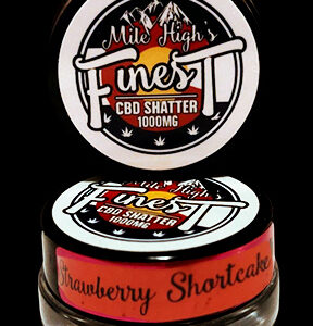 Mile High's Finest 1000MG Strawberry Shortcake